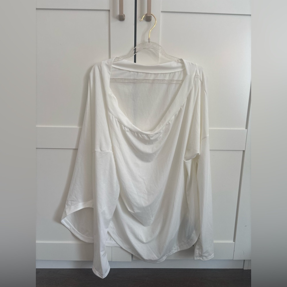 HALARA White Women's Long Sleeve Top XL NWT